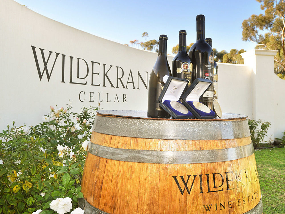 Endless Vineyards At Wildekrans Wine Estate Botrivier Exterior foto